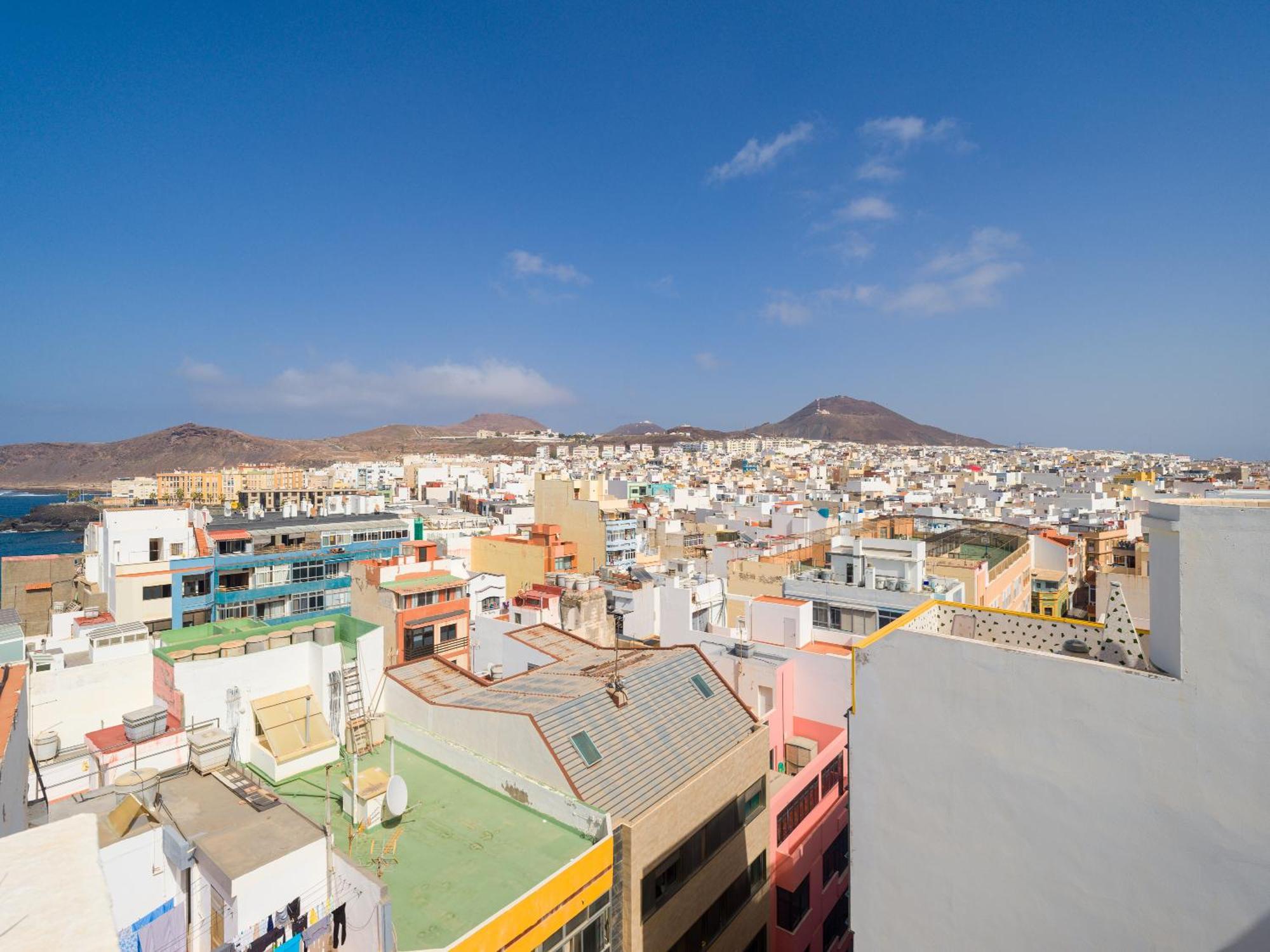 Casita Canaria Playa Beachfront Access & Lateral Ocean View With Terrace Las Palmas de Gran Canária Exterior foto