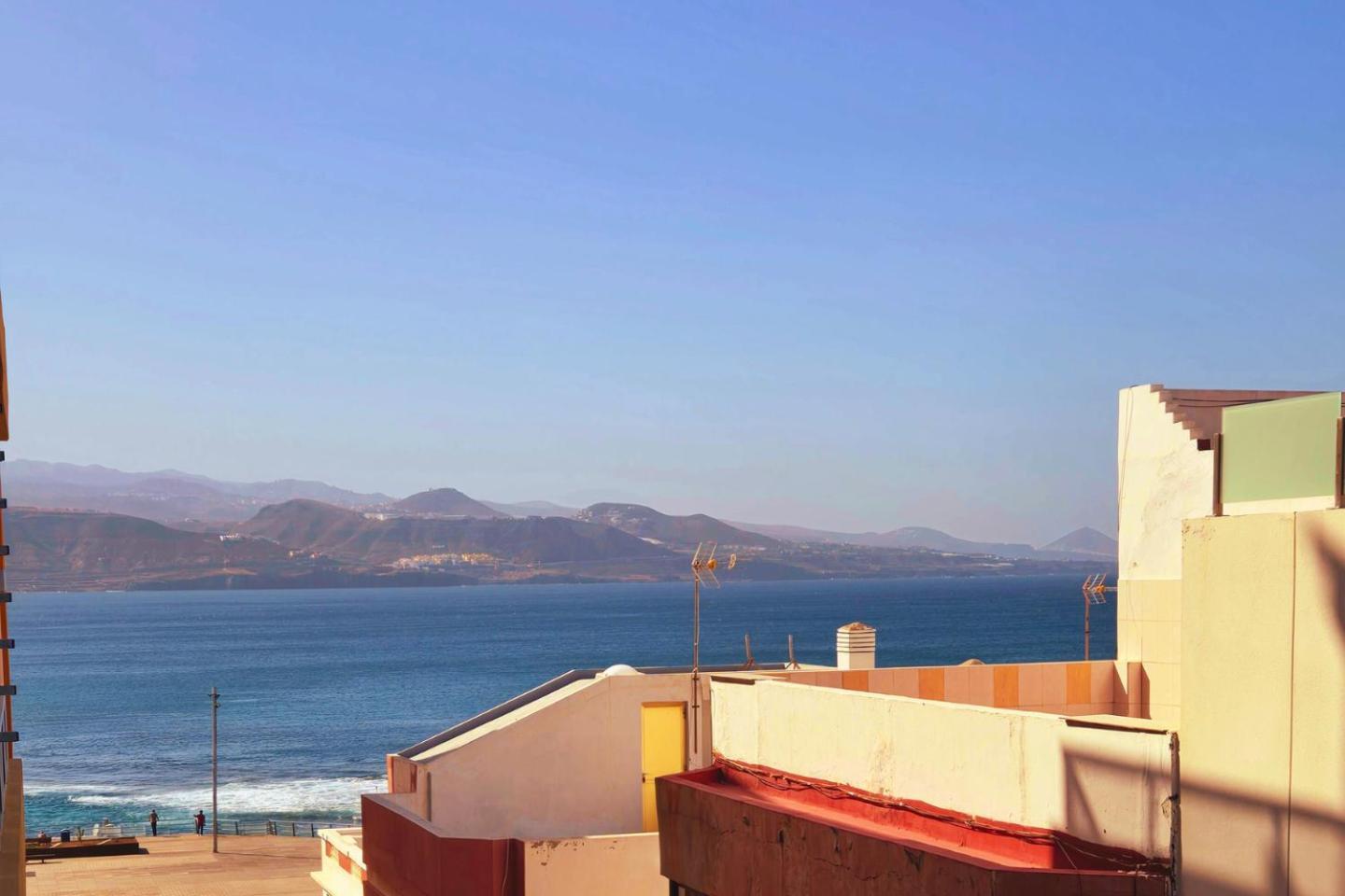 Casita Canaria Playa Beachfront Access & Lateral Ocean View With Terrace Las Palmas de Gran Canária Exterior foto